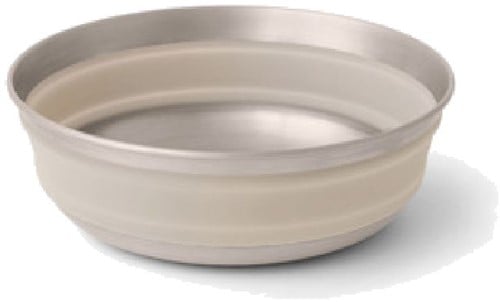 Sea To Summit Detour Stainless Steel Collapsible Bowl - M - Grey