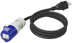 Pro Plus Converter Cable 150cm 3x2.5mm² from Schuko Plug to CEE