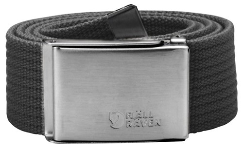 Fjallraven Canvas Belt - Dark Grey - Belt