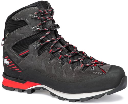 Hanwag Makra Pro GTX - Asphalt/Red - 44 (UK 9.5)