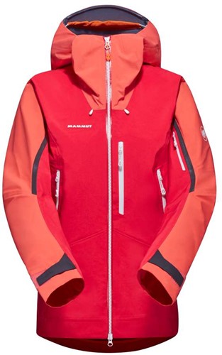 Mammut Nordwand Pro HS Hooded Jacket W - Azalea/Barberry - S