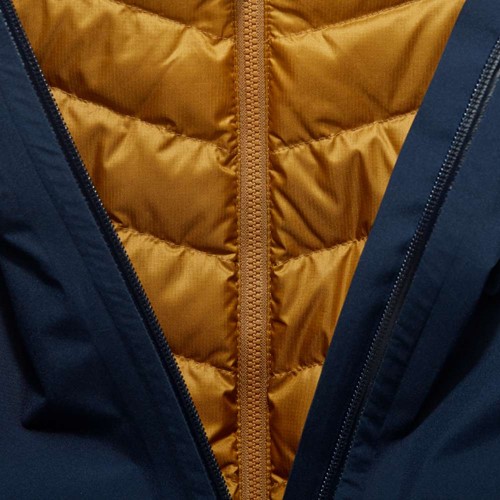 Mammut Convey 3 in 1 HS Hooded Jacket W Marine Cheetah XS Twinseasons AT