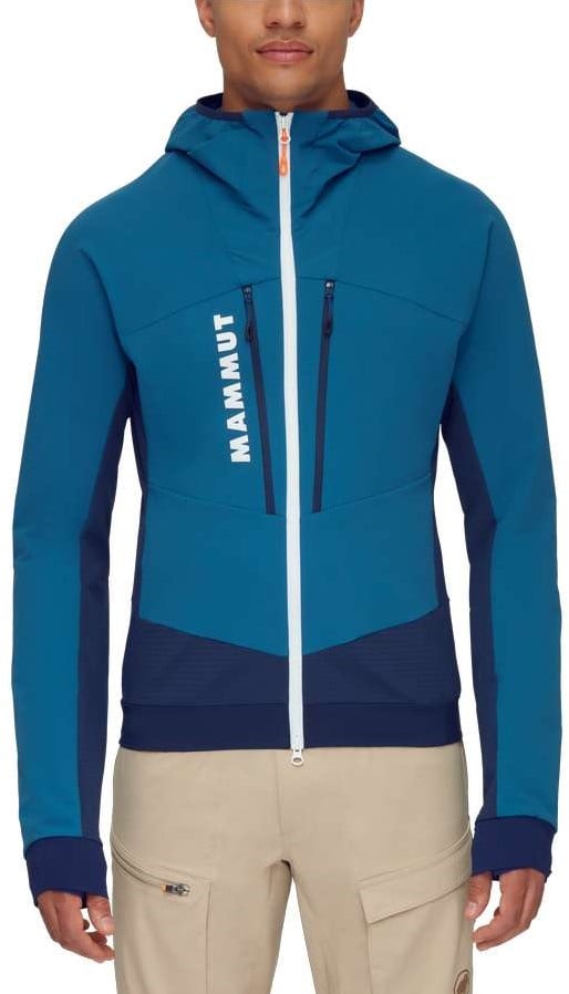 Mammut Aenergy SO Hybrid Hooded Jacket M Deep Ice/Marine L Twinseasons AT