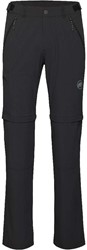 Mammut Runbold IV Zip Off Pants - Black - Men's Hiking Pants