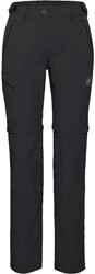 Mammut Runbold IV Zip Off Pants - Black - Women's Hiking Pants