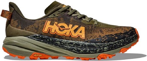 Hoka M Speedgoat 6 - Antique Olive/Squash - 44 2/3 (US 10.5)