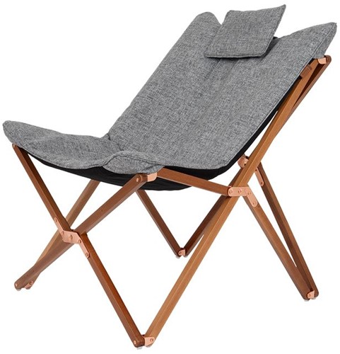 Bo-Camp Bloomsbury Camping Chair - M - Grey