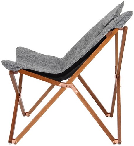 Bo-Camp Bloomsbury Camping Chair - M - Grey