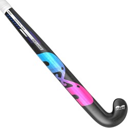TK Deluxe Control Bow - Black/Sky/Pink - Senior Hockeyschläger