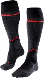 Falke SK4 Advanced Compression Light - Black Mix - Skisocken
