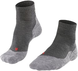 Falke TK5 Wander Short - Asphalt Melange - Men's Hiking Socks