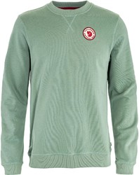 Fjällräven 1960 Logo Badge Sweater - Misty Green - Men's Sweater