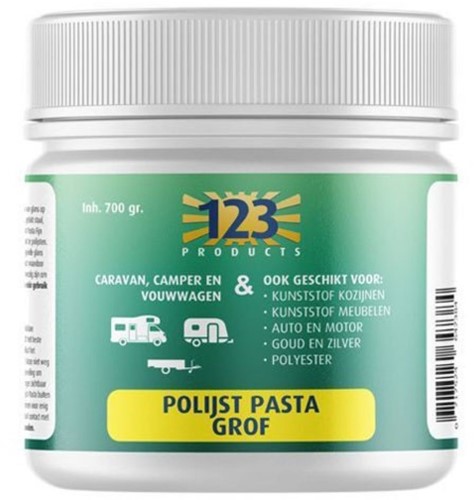123 Polijstpasta Grof 700 gr