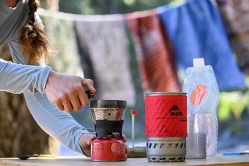 MSR WindBurner - Personal Stove System - Red