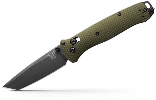 Benchmade Bailout - Woodland Green Aluminium