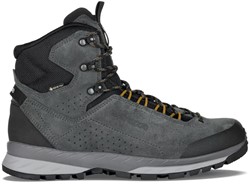 Lowa Delago GTX Mid - Grey/Black - Men's Hiking Shoes