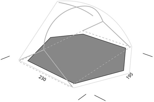 Exped Lyra extreme Footprint