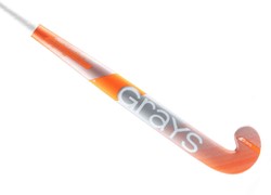 Grays 400i Ultrabow Indoor - Silber/Orange - Senior Hockeyschläger