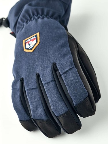 Hestra CZone Mountain - 5 Finger - Navy