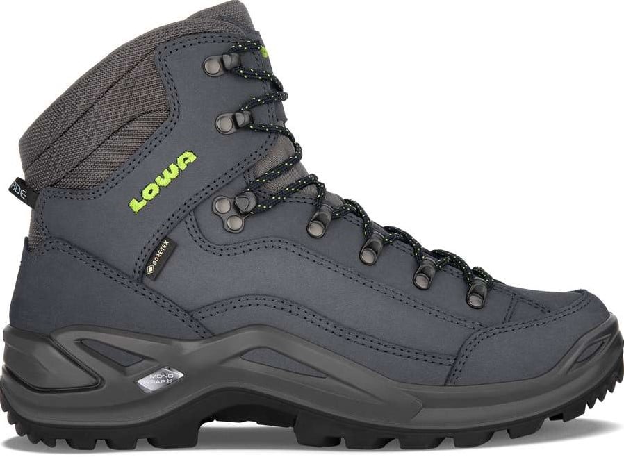 Lowa Renegade GTX Mid Dark Blue Lime 48 1 2 UK 13 Twinseasons AT