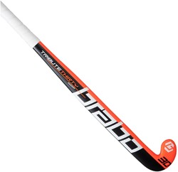 Brabo IT-Tribute 30 Classic Curve - Schwarz/Orange - Senior Hockeyschläger