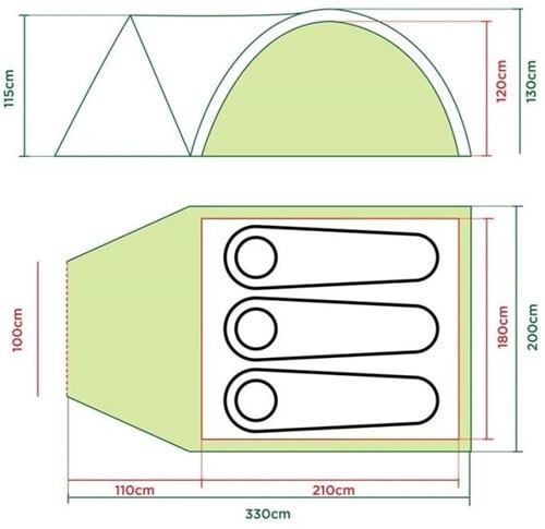 Coleman Darwin 3 Plus - Grey