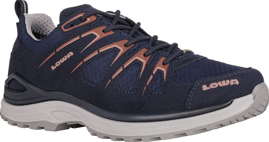 Lowa Innox Evo GTX Lo Ws Navy Red Wood 38 UK 5 Twinseasons AT