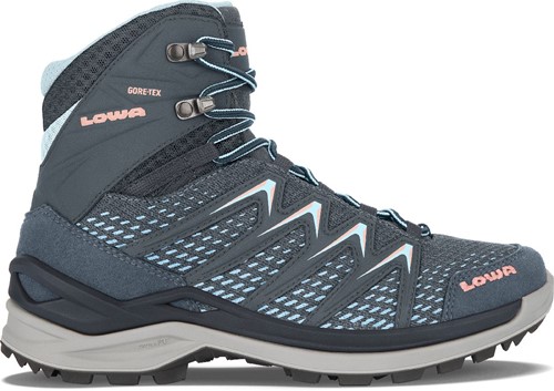 Lowa Innox Pro GTX Mid Ws - Steel Blue/Salmon - 42 (UK 8)