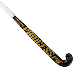Princess Competition 5 Star Mid Bow - Schwarz/Gold - Junior Hockeyschläger