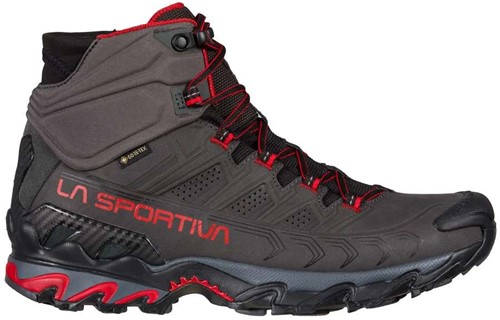 La Sportiva Ultra Raptor II Mid Leather GTX Carbon Tango Red 44 UK 9.5 Twinseasons AT