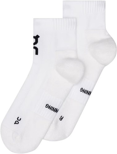 On Core Run Sock Mid - 2 Pair - White - S