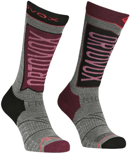 Ortovox Free Ride Long Socks W - Mountain Rose - 35-38