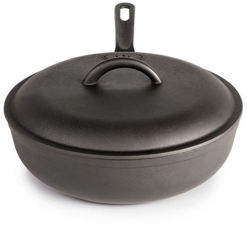GSI Outdoors Guidecast Deep Frying Pan - 10 inch