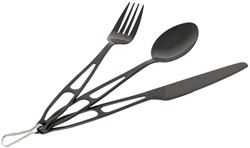 Bo-Camp Outdoor Cutlery - 3-Piece - In Pouch
