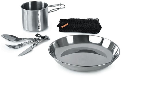 GSI Outdoors Glacier Stainless 1 Person Set