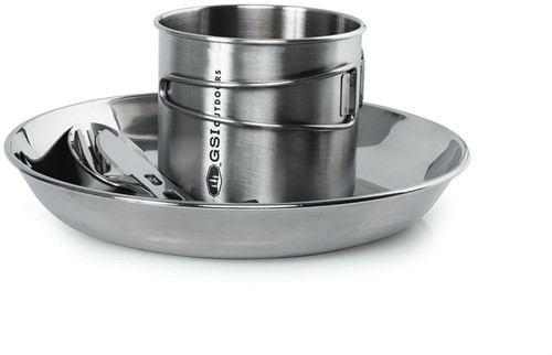 GSI Outdoors Glacier Stainless 1 Person Set