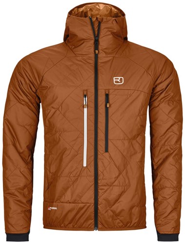 Ortovox Swisswool Piz Boe Jacket M - Bristle Brown - S