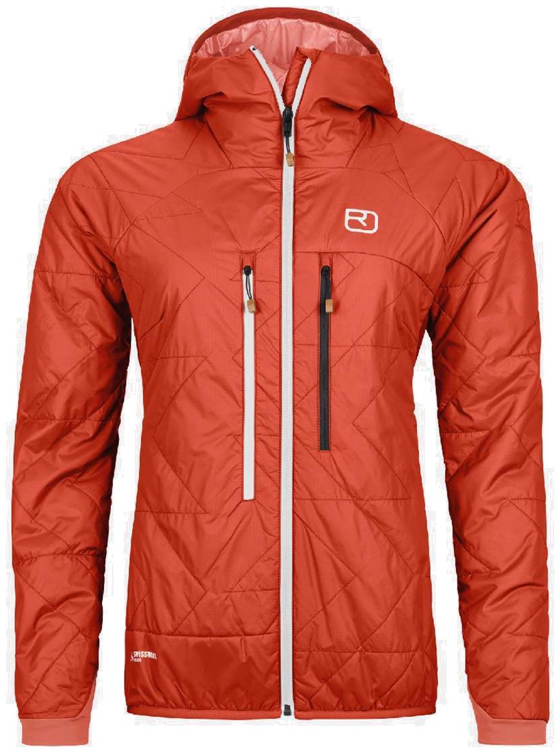 Ortovox Swisswool Piz Boe Jacket W Sunset Orange S Twinseasons AT