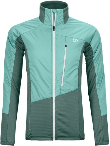 Ortovox Westalpen Swisswool Hybrid Jacket W - Dark Arctic Grey - L
