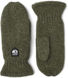 Hestra Basic Wool Mitt - Olive - Mitten