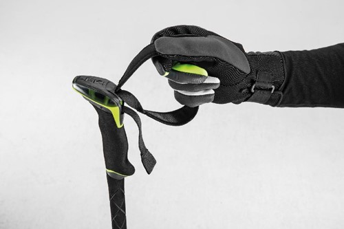 Leki Guide Lite 2 Carbon - Dark Anthracite/Neon Yellow/Black