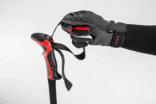 Leki Haute Route 2 - Dark Anthracite/Dark Red/Black