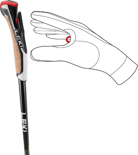 Leki Flash Carbon - Green Metallic/Black/Neon Yellow