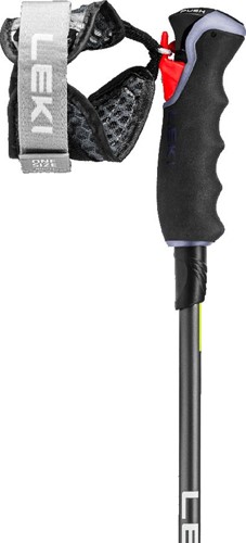 Leki Carbon 12 3D - Black/Dark Anthracite/Neon Yellow