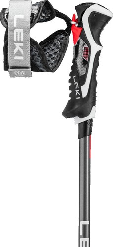 Leki Carbon 14 3D - Black Dark Anthracite/Bright Red