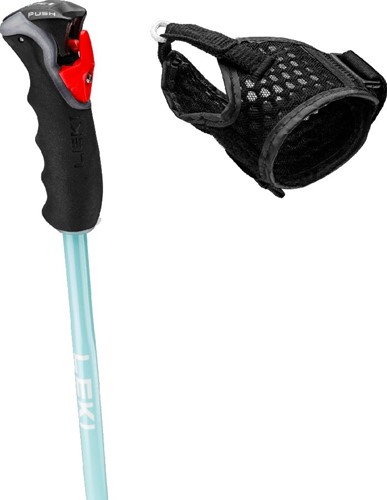 Leki Artena Airfoil 3D - Dark Anthracite/Light Turquoise/White