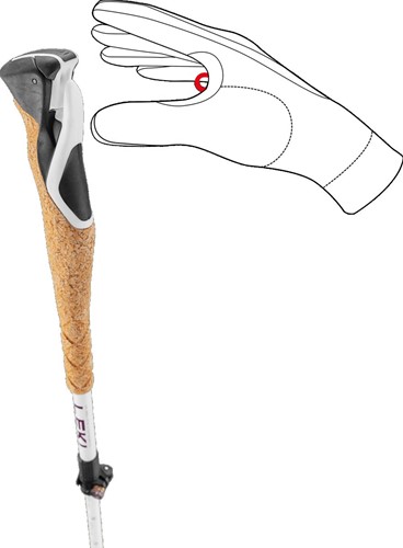 Leki Cross Trail FX Superlite Compact - 100-120 cm