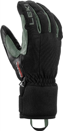 Leki Argus 3D - Black/Dusty Green - 6.5