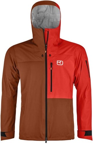 Ortovox 3L Ortler Jacket M - Bristle Brown - XL