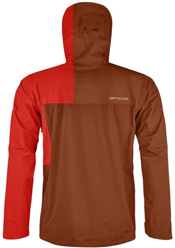 Ortovox 3L Ortler Jacket M - Bristle Brown